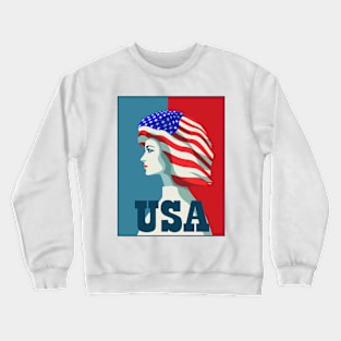 Pop Art America. Crewneck Sweatshirt